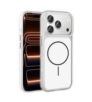 Apple iPhone 17 Pro Max Kılıf Metal Buton Tasarımlı Zore İkonik Sert Silikon Kapak