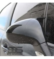 Peugeot 308 Batman Yarasa Ayna Kapağı Piano Black / 2006-2012