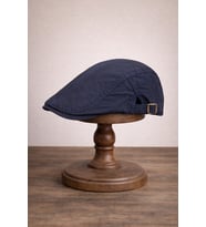 Clean Form Flat Cap – Urban Navy Tokalı Kasket (Lacivert)