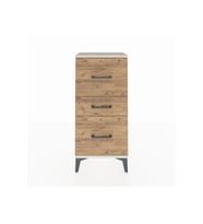 Arges Komodin 3 Çekmeceli 44x30x96 Aytaşı-Çam
