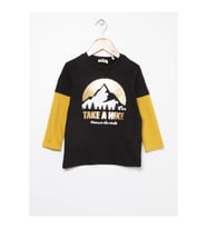 Erkek Çocuk Siyah T-Shirt