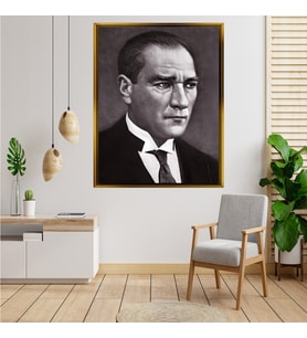 ÇERÇEVELİ ATATÜRK TABLO S99