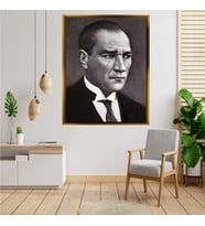 ÇERÇEVELİ ATATÜRK TABLO S99