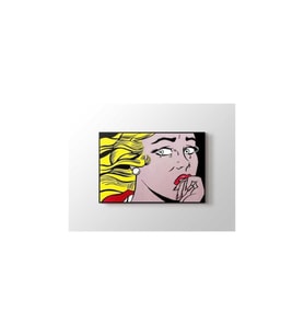 Roy Lichtenstein - Crying Girl Tablo - 106310 - 60x80 Cm