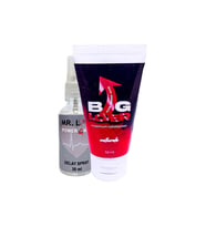 Big Lover 50ml Penis Geliştirme Kremi + Mr Love 30 ml Erken Boşalmayı Önleyen Sprey