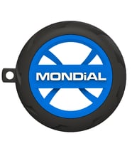 Mondial Logolu Lastik Jant Görünümlü Motosiklet Anahtarlığı (Mavi)