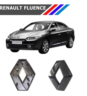 OTOZET Renault Fluence Ön Panjur Arması Siyah 628909470R