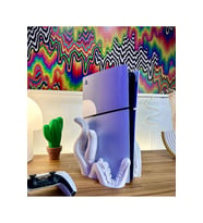 Ps5 Slim Playstation 5 Slim CD DİSK VERSİYON UYUMLU Ahtapot Dikey Tentacle Vertical Stand