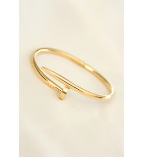 316L Çelik Gold Renk Çivi Model Bileklik (Karışık)