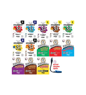 kitabın başkenti ankara yayıncılık 8 Sınıf Ful Dersler Kazandıran Ve Güçlendiren 32 Haftalık Deneme Set + Kitap Okuma Işığı Hediy (Çok Renkli)