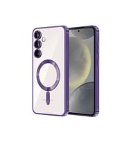 Galaxy S23 Kılıf Kross Magneticsafe Kapak - Mor