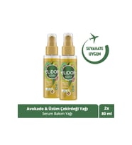 Elidor Doğanın Enerjisi Serum Saç Bakım Yağı Avokado Ve Üzüm Çekirdeği Yağı 80ml X2 Adet