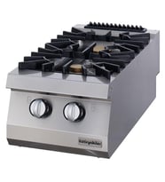 Öztiryakiler Set Üstü Gazlı Ocak, İkili, 16 Kw, 40x90x30 Cm, Osog 4090