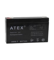 Atex Akü 6V 7A (15X9X3.3CM) Atex