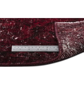 Bordo El Dokuma Eskitme Halı Modern Soyut Stil Rahat Salon Halısı Yatak Odası Dekoratif
