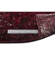 Bordo El Dokuma Eskitme Halı Modern Soyut Stil Rahat Salon Halısı Yatak Odası Dekoratif