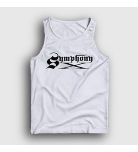 Presmono Unisex Beyaz Logo Metal Symphony X Atlet 476268tt (Beyaz)