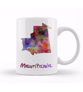 Mauritania 03 Kupa Bardak Porselen