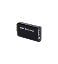 Playstation 2 Ps2 To Hdmi Çevirici Tv Kablosu Adaptör Dönüştürücü Çevirici (Siyah)