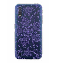 Samsung Galaxy A01  Kamera Korumalı Kapak Nostalji Desen Tasarımlı  Şeffaf Kılıf
