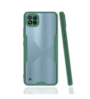 Realme C11 2021 Kılıf Platin Silikon - Yeşil