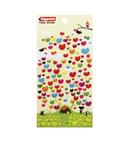 Bigpoint Sticker Çok Renkli Kalpler 2 x 15 Adet