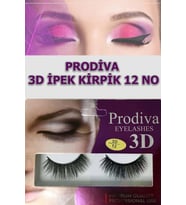 Prodiva Marka 10’lu 3d İpek Kirpik 12 No