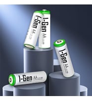 B138 2 Adet AA 2700 mAh Şarj Edilebilir Kalem Pil 1.2V Ni-MH Şarjlı Pil