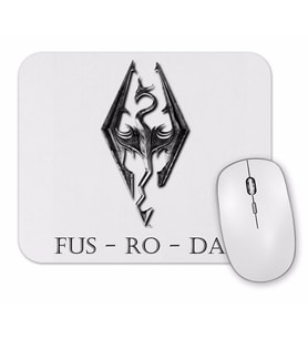 Fus Ro Dah Mouse Pad