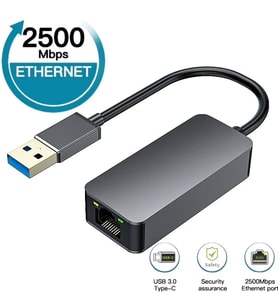 Usb 3.2 Gen1 2.5G Ethernet Çevirici ZR622