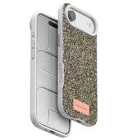 Iphone 17 Air Bright Simli Kapak - Çöl Titanyum