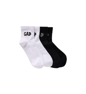 Gap Logo Quarter Crew 2'li Çorap Seti - 724925