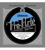 D'Addario SCH-3B Pro-Arte Klasik Gitar Tel Seti (Profesyonel)  Geleneksel Naylon Çekirdek, Gümüş Sargılı Bas Telleri, Sıcak Ton Karakteri ve Üstün Akort Kararlılığı