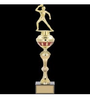 ODAK KUPA - Figürlü Kupalar - Masa Tenisi Kadın Figürlü Kupalar FG-064 C - 44 cm