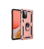 Samsung Galaxy A72 Uyumlu Kılıf Zore Vega Kapak (Rose Gold Altın)