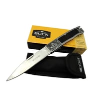 Knives Bk-001brv Kamp Çakı 23 Cm - Metal İşlemeli Sap, Kılıflı