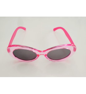 Oval Çocuk Güneş Gözlüğü Pembe