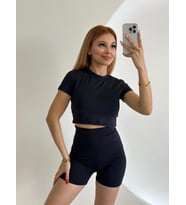 Kadın Meşhur Şortlu Taytlı Takım, Viral Tayt