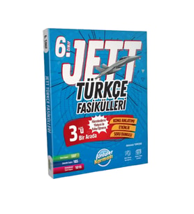 6. Sınıf JETT Türkçe Fasikülleri ve Telefon Tutucu