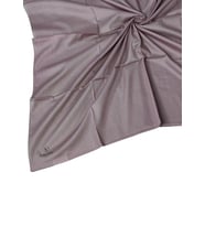 Valino Organik Pamuk Düz Renk Eşarp 100x100 cm - Doğal ve Nefes Alabilen Kumaş (Gül Kurusu)