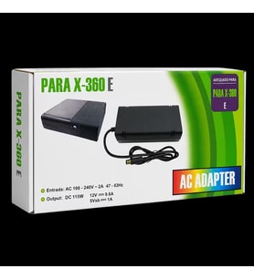 Xbox 360 E Uyumlu Power Supply Güç Adaptörü 115W - Türkiye Uyumlu