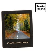 Kendin Tasarla Fotoğraflı Çerçeve (Siyah)