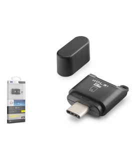 Type-c 3.2 Gen1 Kart Okuyucu Microsd 5 Gbps Siyah TC302