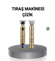 Kablosuz Şarjlı Profesyonel Tıraş Makinesi – 1800 mAh Lityum Pil