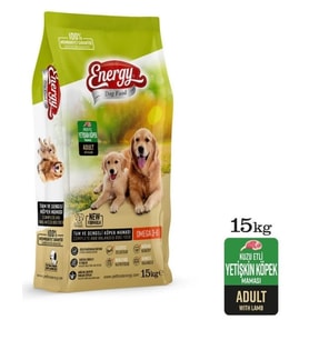 Energy Dog Food Energy® Kuzu Etli Yetişkin Köpek Maması-15 Kilogram