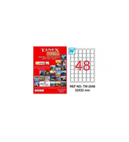 TANEX 2048 LASER ETİKET 32x32mm 48x100 4800 ADET
