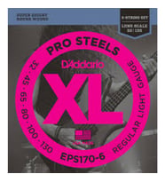 Daddario Eps170-6 Bass Gitar Tel Seti, 6 Telli, Xl, 32-130, Prosteels