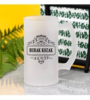 Kişiye Özel Kardeşe Özel Hediyelik Bira Kadehi
