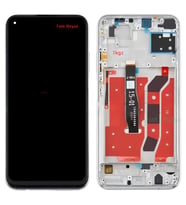 Tkgz - P40 Lite Uyumlu Lcd Ekran Dokunmatik Servis Lcd ÇITALI GÜMÜŞ