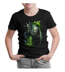Ronnie James Dio Siyah Çocuk Tshirt